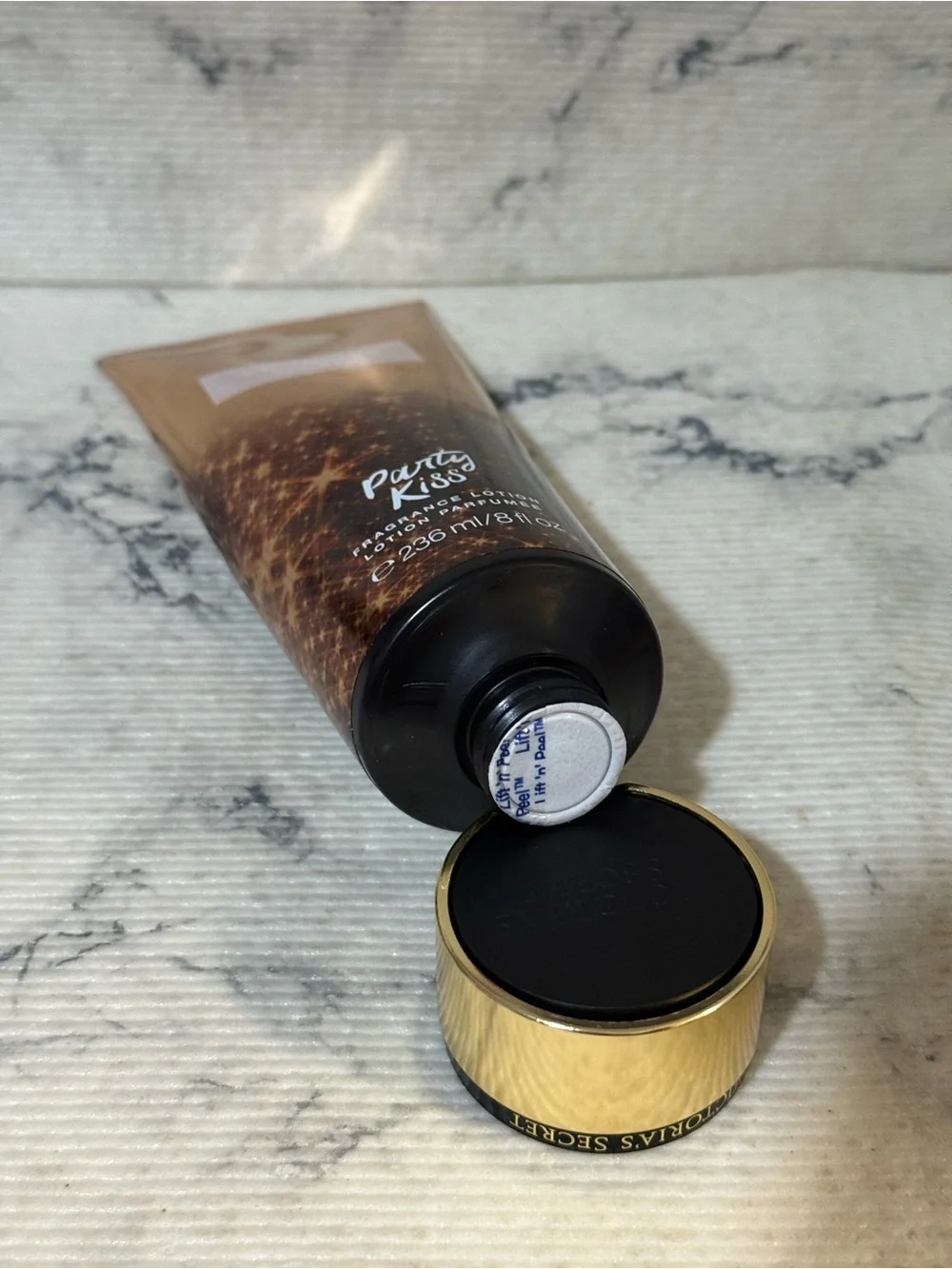 Victoria's Secret Party Kiss Fragrance Lotion - Gold